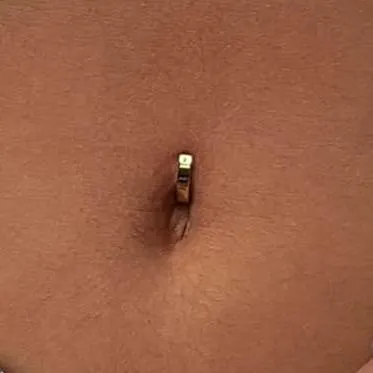 Steel Hinged Belly Button Clicker Hoop