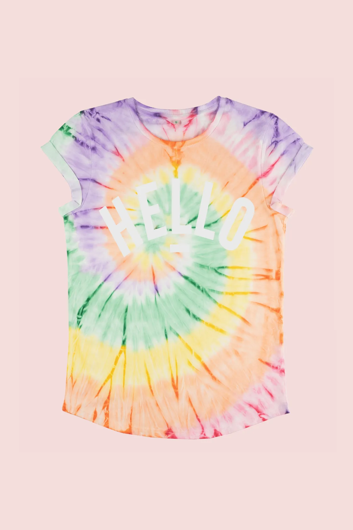 Tie Dye Hello T-shirt