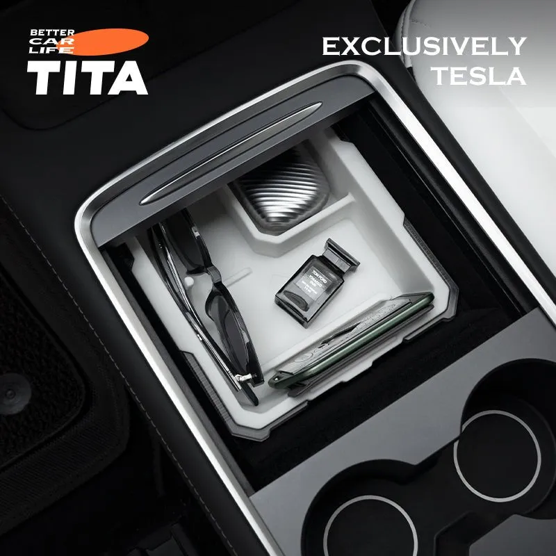 TITA - Center Console Storage Box for Tesla Model 3 / Y