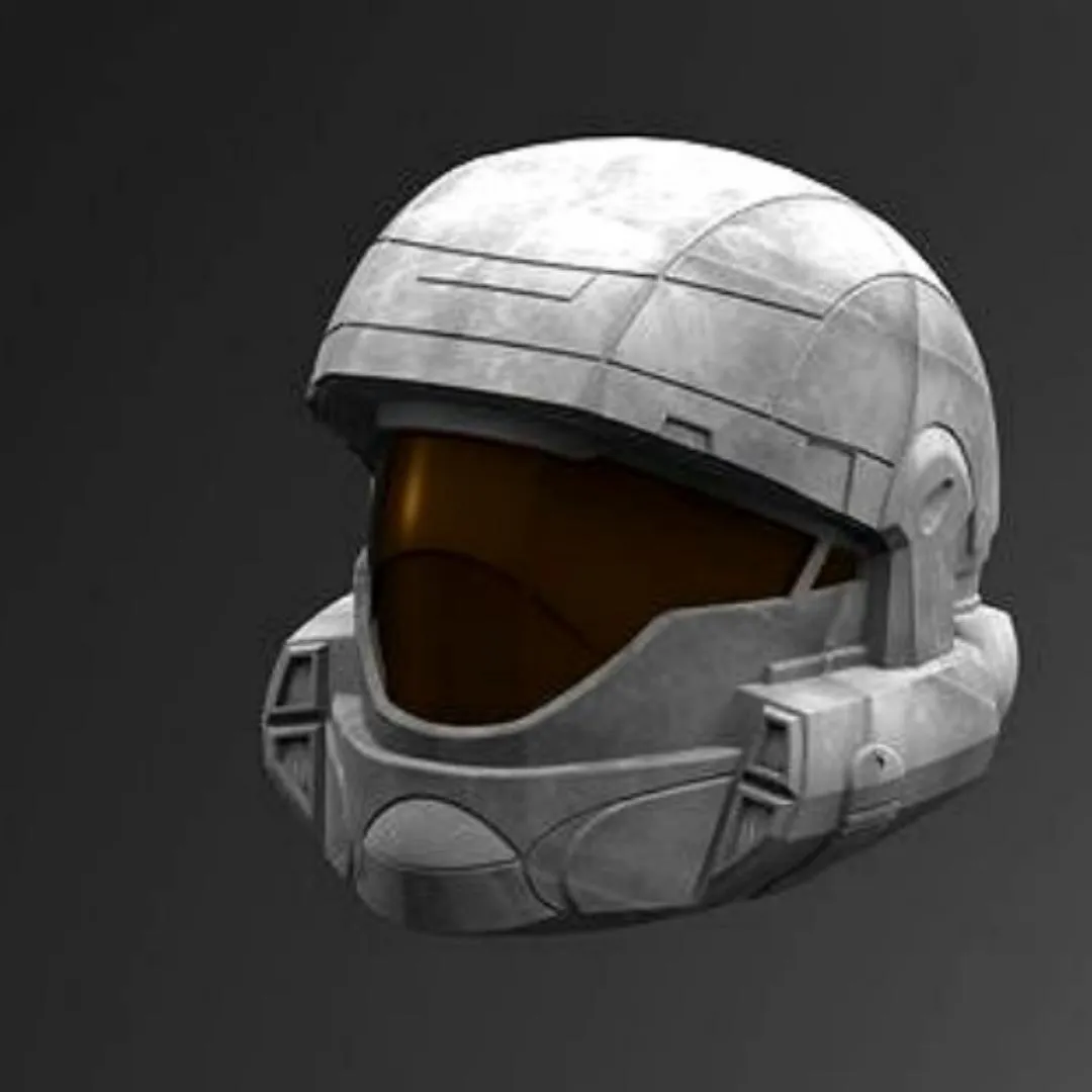 【Unpainted】Xcoser 1:1 Scale Replica DIY Unpainted Halo3: ODST Cosplay Helmet