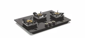 Vidiem VOGUE 3-Burner Gas Cooktop/Hob With Fully Removable Burner Assembly