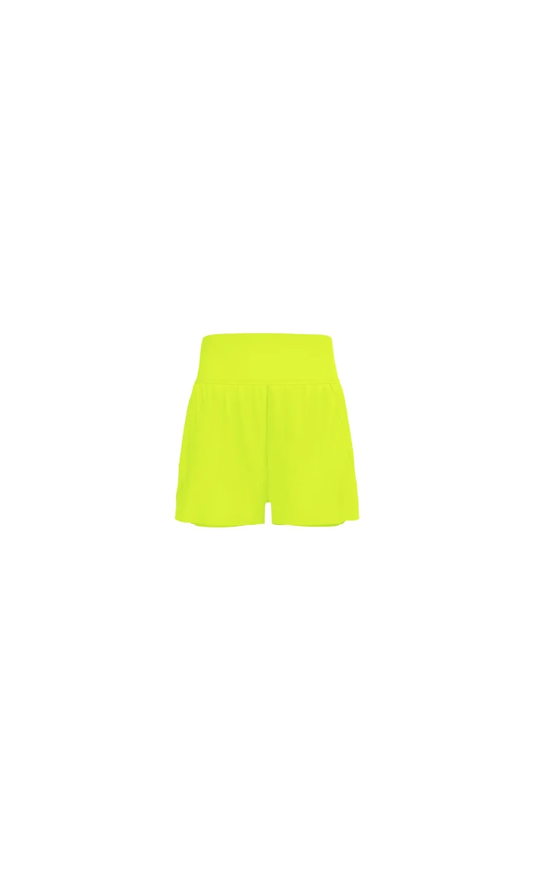 Vitality Breeze Train Short - Neon Yellow