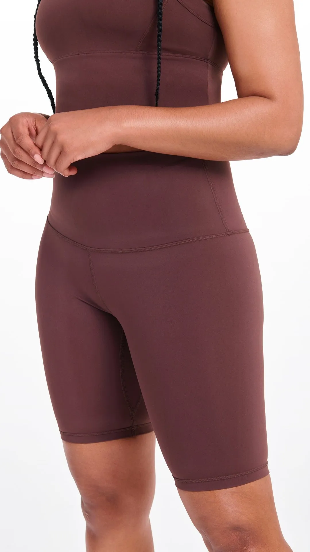 Yarra Biker Shorts - Brown