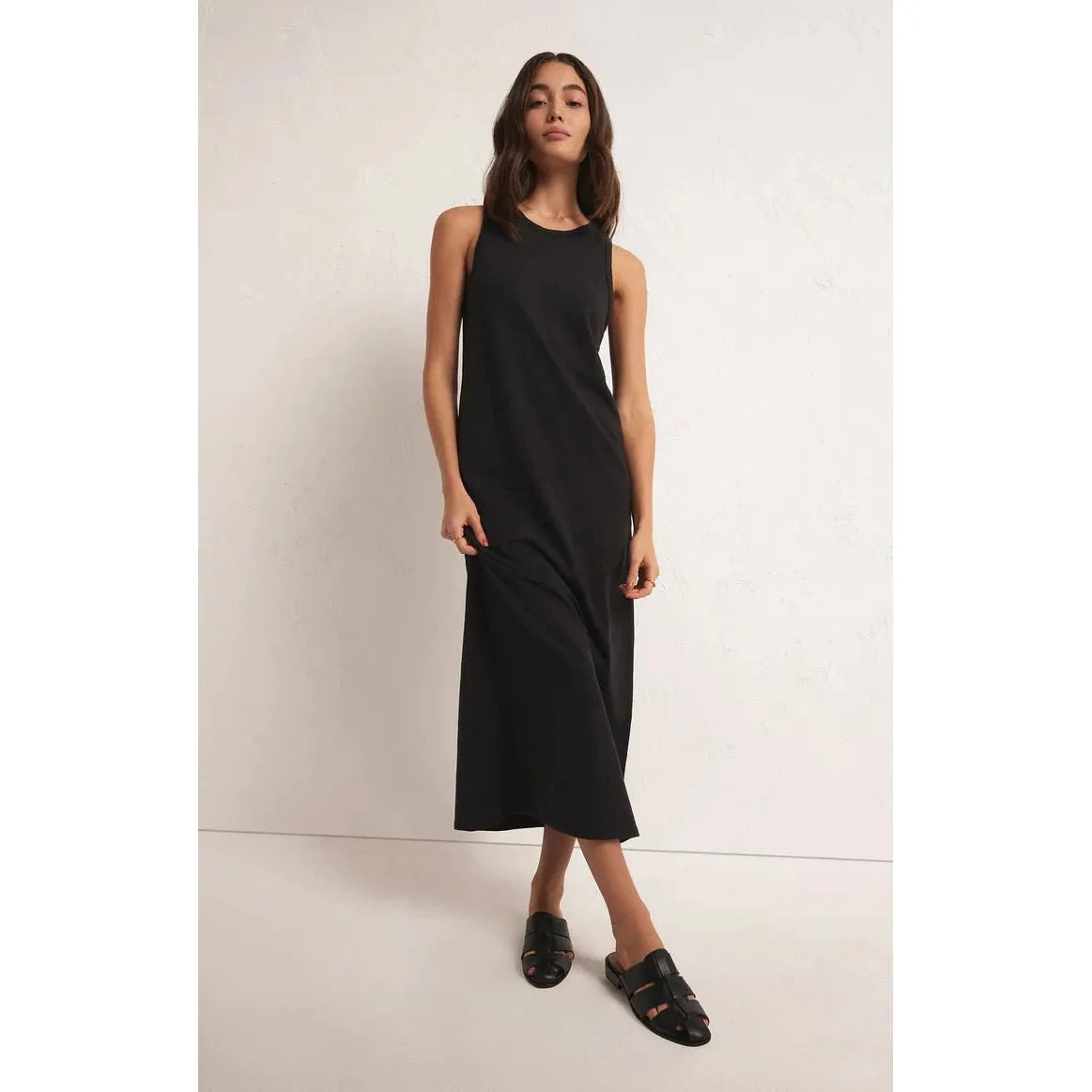 Z Supply Mystic Midi Dress - Black